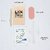 Lick - Press on Nails 24 Pcs Sky Blue Square Shape Artificial Nails Extension Reusable Stick on Nails LKA-88-6