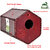 Sparrow Daughter Stylish Leather Birdhouse