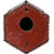 Sparrow Daughter Stylish Leather Birdhouse