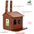 Sparrow Daughter Stylish Leather Birdhouse