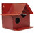 Sparrow Daughter Stylish Leather Birdhouse
