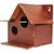 Sparrow Daughter Stylish Leather Birdhouse