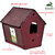 Sparrow Daughter Stylish Leather Birdhouse