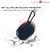 Silicone Shockproof Protection Cover Case Compatible with OnePlus Buds Dark Blue (Earbuds Not Included)