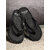 The Mini Needle Men Daily Wear Black Flip Flops