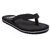 The Mini Needle Men Daily Wear Black Flip Flops