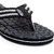 The Mini Needle Men Daily Wear Black White  Flip Flops