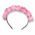 Hair Bands for Girls Kids & Women Stones Claw Flower Holder 50 Dark Brown Pillow
