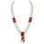 Classique Gold Plated Pearl Necklace with Earrings Traditional Ethnic Jewellery Set for Women & Girls