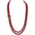 Classique Gold Plated Pearl Design Traditional Necklace Set Jewellery Set for Women & Girls