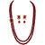 Classique Gold Plated Pearl Design Traditional Necklace Set Jewellery Set for Women & Girls