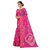 SVB Saree Pink Colour Bandhani  Cotton Printed Saree