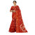 SVB Saree Red Colour Bandhani  Cotton Printed Saree