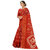 SVB Saree Red Colour Bandhani  Cotton Printed Saree