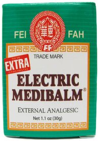Movitronix  Fei Fah Extra Electric MediBalm Balsem 30g - Singapore Product Pack of 1