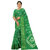 SVB Saree Green Colour Bandhani  Cotton Printed Saree