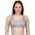 PEACH SMILE Solid Seamless Non Padded Bra For Women-Black-Skin