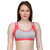 PEACH SMILE Solid Seamless Non Padded Bra For Women-Peach-Pink