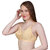 PEACH SMILE Solid Seamed Non Padded Bra For Women-Pink-Skin