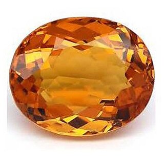 JAIPUR GEMSTONE-5.25 Ratti Sunela Stone Certified Natural Citrine Gemstone for Men and Women