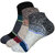 ANKII Cotton Stylish Self Design Men Ankle Length Socks, Pack Of 3