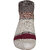 ANKII Cotton Stylish Self Design Men Ankle Length Socks, Pack Of 3