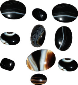 Sulemani 70 Ratti  63.64 Ct  1 Piece  Sulemani Hakik Stone Original Certified  Black Sulemani Akik Pathar Gemstone