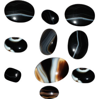 Sulemani 70 Ratti  63.64 Ct  1 Piece  Sulemani Hakik Stone Original Certified  Black Sulemani Akik Pathar Gemstone