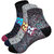 ANKII Cotton Stylish Self Design Men Ankle Length Socks, Pack Of 3