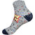 ANKII Cotton Stylish Self Design Men Ankle Length Socks, Pack Of 3