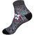 ANKII Cotton Stylish Self Design Men Ankle Length Socks, Pack Of 4