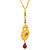 Brass Goldplated Handmade Small and Cute Traditional Pendant Ethnic Jewellery Women