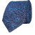 Exotique Cleaning Cut Blue Microfiber Neck tie For Men (MT0012BL)