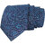 Exotique Cleaning Cut Blue Microfiber Neck tie For Men (MT0012BL)