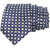 Exotique The Woven Swing Black,Blue & White Microfiber Neck tie For Men (MT0015MU)