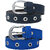 Exotique Black & Blue Faux Leather Belt Combo For Women (WC0019MU)