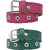 Exotique Green & Pink Faux Leather Belt Combo For Women (WC0021MU)