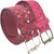 Exotique Pink & Brown Faux Leather Belt Combo For Women (WC0041MU)