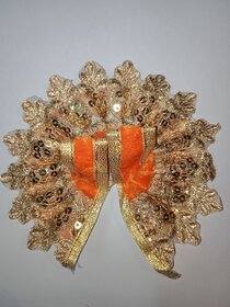 Laddu Gopal 0 (zero) size dress  Orange Color