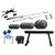 Protoner 48 Kgs PVC Weight With Flat Bench Home Gym Package.