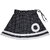 Flora's Self Design Cotton Skirt For Girls