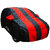 Autofurnish af-2 Stylish Red Stripe Car Body Cover For Maruti alto 800 - Arc Red Black.