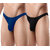 The Blazze Men's Soft Low Rise G-String Underwear Sexy Mid Coverage Back Briefs.