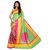 Sharda Creation Multicolour Bhagalpuri silk saree with blouse Piece (laheriya)