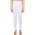 Perfect White Cotton Lycra Leggings