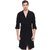 Imported Cotton Bathrobes (Black).