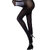 EVERUZA Women  Girl's black stockings for Full Length High Waisted Pantyhouse Stockings Pack of 3