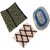 Dari With Mat Combo Cotton (16x24-inches , Multicolour ) Set of 3 Home Furnishing Buy Ny Stores