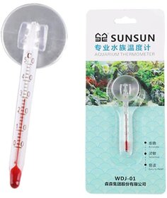 Sunsun WDJ-01 Aquarium Mini Glass Thermometer