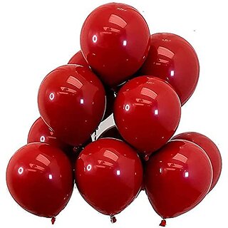 Lalantopparties Pastel Macron Balloons 14 Inch birthday decoration, anniversary, Red 10 Pack of 1